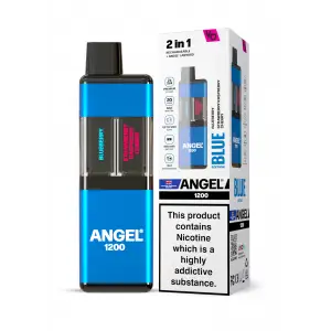 Blue Edition Angel 1200 Rechargeable Disposable Pod Kit 